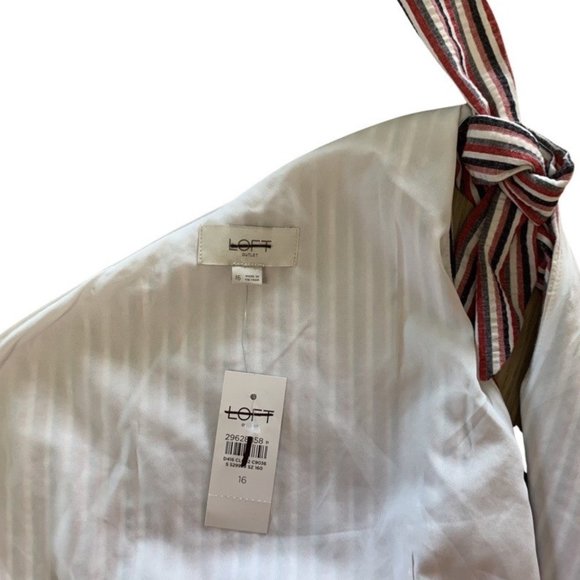 LOFT Shoulder Tie Dress (16) - Picture 4 of 4